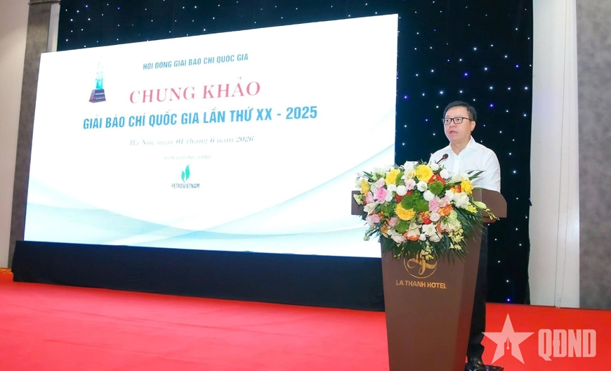177 tác phẩm lọt vào vòng chung khảo Giải Báo chí quốc gia lần thứ XX - năm 2025